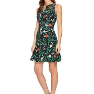 Kate Spade Jardin Til Jacquard Garden Tea party Dress